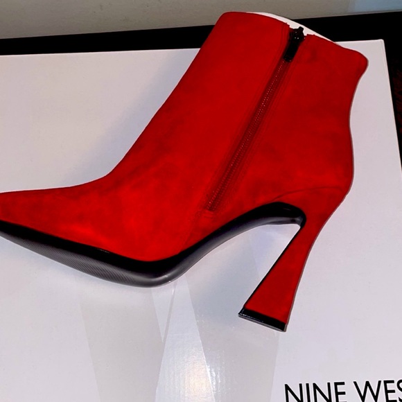 Nine West Shoes - Nine West booties red